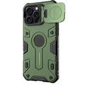 iPhone 16 Pro Max Nillkin CamShield Armor Prop Hybrid-deksel - MagSafe-kompatibel