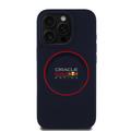 iPhone 16 Pro Max Oracle Red Bull Racing Red Ring MagSafe Liquid Silicone-deksel - Marine