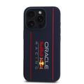 iPhone 16 Pro Max Oracle Red Bull Racing Vertical Logo MagSafe Liquid Silicone-deksel - Marine