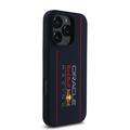 iPhone 16 Pro Max Oracle Red Bull Racing Vertical Logo MagSafe Liquid Silicone-deksel - Marine