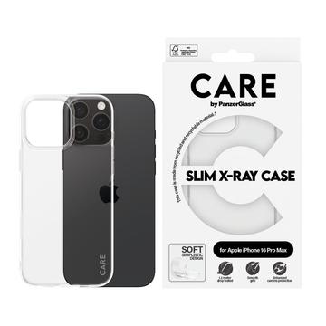 iPhone 16 Pro Max PanzerGlass Care Fashion Slim X-Ray-Deksel - gjennomsiktig