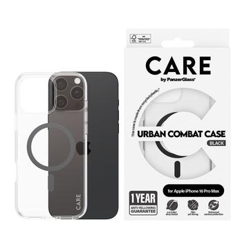 iPhone 16 Pro Max PanzerGlass Care Transparent Urban Combat Deksel- MagSafe-kompatibel