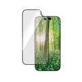 iPhone 16 Pro Max PanzerGlass Eco Matrix Ultra-Wide Fit skjermbeskytter - svart kant