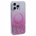 iPhone 16 Pro Max Sparkle Glow MagSafe-deksel - Rosa