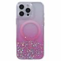 iPhone 16 Pro Max Sparkle Glow MagSafe-deksel - Rosa