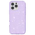 iPhone 16 Pro Max Stylish Glitter Series Hybrid-deksel - Lilla