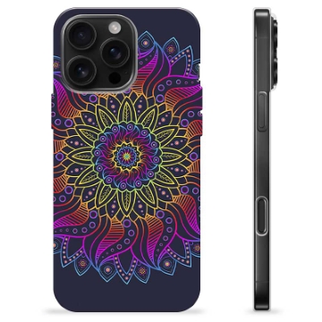 iPhone 16 Pro Max TPU-deksel - Fargerik Mandala