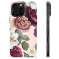 iPhone 16 Pro Max TPU-deksel - Romantiske Blomster