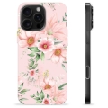 iPhone 16 Pro Max TPU-deksel - Akvarell Blomster