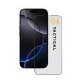 iPhone 16 Pro Max Tactical Glass Shield 5D Beskyttelsesglass - svart kant