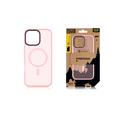 iPhone 16 Pro Max Tactical MagForce Hyperstealth Hybrid-deksel - Rosa