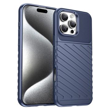 iPhone 16 Pro Max Thunder Series TPU-deksel - Blå