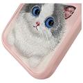 iPhone 16 Pro Nimmy Friends Big Eyed Pet 2.0 Katte-deksel - Rosa