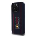 iPhone 16 Pro Oracle Red Bull Racing Vertical Logo MagSafe Liquid Silicone-deksel - Marine