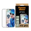 iPhone 16 Pro PanzerGlass Aluminium Frame Ultra-Wide Fit Skjermbeskyttere Panzerglass - 9H - svart kant