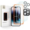 iPhone 16 Pro Tech-Protect Supreme Protection Set - Klar