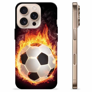 iPhone 16 Pro TPU-deksel - Fotballflamme