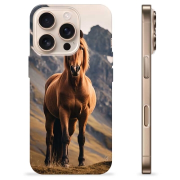 iPhone 16 Pro TPU-deksel - Hest