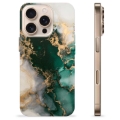 iPhone 16 Pro TPU-deksel - Jade Marmor