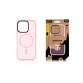 iPhone 16 Pro Tactical MagForce Hyperstealth Hybrid-deksel - Rosa