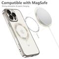 iPhone 16 Pro Tech-Protect MagFlex-deksel - MagSafe-kompatibelt - klar / Titanium