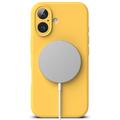 iPhone 16 Ringke Liquid Silicone MagSafe Deksel - Gul