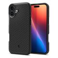 iPhone 16 Spigen Core Armor TPU-deksel - Svart