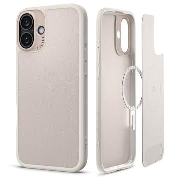 iPhone 16 Spigen Cyrill Kajuk Mag Hybrid-deksel - Kräm