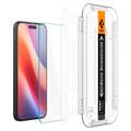 iPhone 16/15 Spigen Glas.tR Ez Fit Beskyttelsesglass