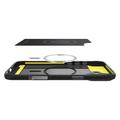 iPhone 16 Spigen Rugged Armor Mag TPU-deksel - Svart