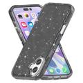 iPhone 16 Stylish Glitter Series Hybrid-deksel