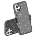 iPhone 16 Stylish Glitter Series Hybrid-deksel