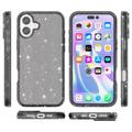 iPhone 16 Stylish Glitter Series Hybrid-deksel