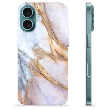 iPhone 16 TPU-deksel - Elegant Marmor