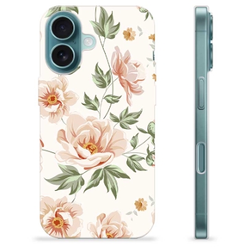 iPhone 16 TPU-deksel - Floral