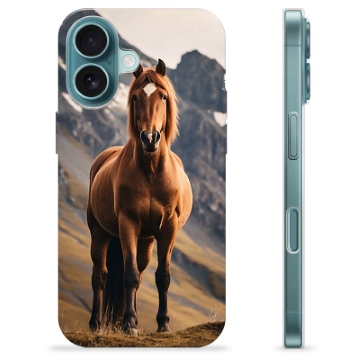 iPhone 16 TPU-deksel - Hest