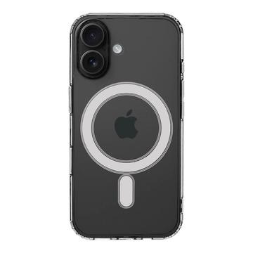 iPhone 16 Tactical MagForce Hybrid-deksel - Gjennomsiktig