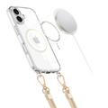 iPhone 16 Tech-Protect FlexAir Chain MagSafe Deksel - svart og taupe