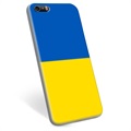 iPhone 5/5S/SE TPU-deksel Ukrainsk flagg - Gul og lyseblå