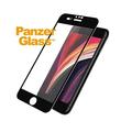 iPhone 6/6S/7/8/SE (2020)/SE (2022) PanzerGlass Case Friendly CamSlider Skjermbeskyttere Panzerglass - Svart Kant