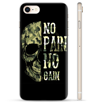 iPhone 7/8/SE (2020)/SE (2022) TPU-deksel - No Pain, No Gain