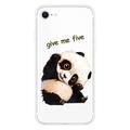 iPhone 7/8/SE (2020)/SE (2022) Stilig Ultra-Slim TPU-deksel - Panda