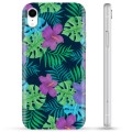 iPhone XR TPU-deksel - Tropiske Blomster