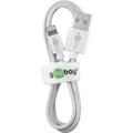 Goobay USB-A/Lightning data- og ladekabel - 1 m - hvit