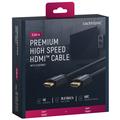 Clicktronic Premium HDMI 2.0 Kabel med Ethernet - 5m - Svart