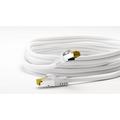 Goobay RJ45 S/FTP CAT 7 Nettverkskabel - 0.5m - Hvit