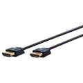 Clicktronic Ultra Slim HDMI 2.0 Kabel med Ethernet - 1m