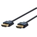 Clicktronic Ultra Slim HDMI 2.0 Kabel med Ethernet - 1m - Svart