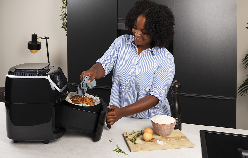 Princess 182080 Steam Air Fryer - 1700W, 6.5l - Svart