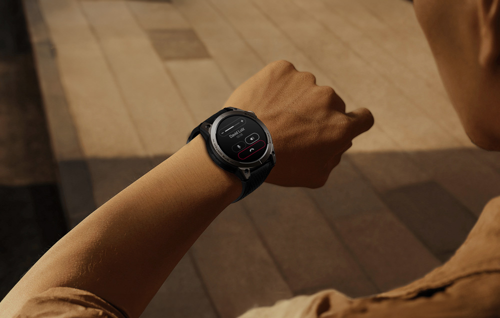 Zeblaze Stratos 3 Smartwatch m. GPS, Ultra HD AMOLED-skjerm - Oransje